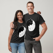 Yin Yang Cats T-shirt (Unisex)
