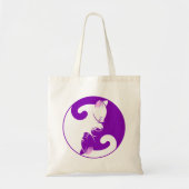 Yin Yang Cats Tote Bag (Voorkant)