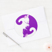 Yin Yang Cats (zie je het?) Stickers (Envelop)