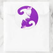 Yin Yang Cats (zie je het?) Stickers (Tas)
