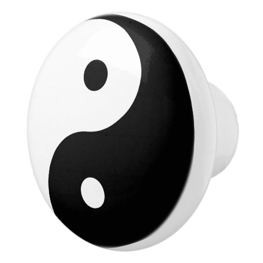Yin Yang Ceramic Drawer Keramische Knop (Rechts)
