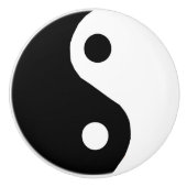 Yin-Yang Ceramic Knob Drawer Pull Keramische Knop (Voorkant)