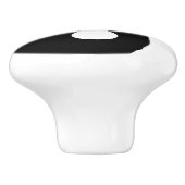 Yin-Yang Ceramic Knob Drawer Pull Keramische Knop (Zijkant)