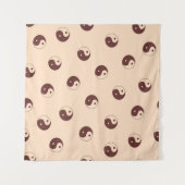 Yin Yang China Hand getrokken Wandkleed (Voorkant (horizontaal))