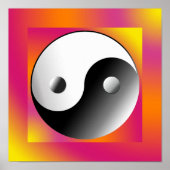 Yin Yang Chinees symbool Poster (Voorkant)