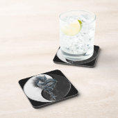 Yin Yang Chinese Dragon Cork Onderzetters (Rechterzijde)