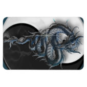 Yin Yang Chinese Dragon Premium Magnet Magneet (Horizontaal)
