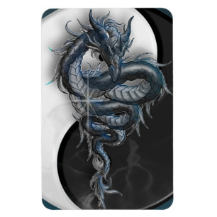 Yin Yang Chinese Dragon Premium Magnet Magneet