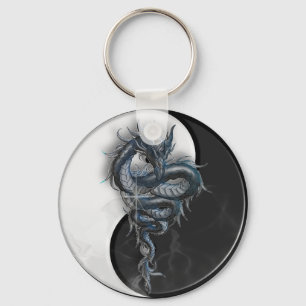 Yin Yang Chinese Dragon Sleutelhanger