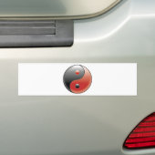 Yin Yang ~ Chinese Taoïsme Philosophy Bumpersticker (Op auto)
