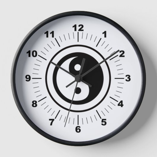 Yin Yang Clock (Voorkant)