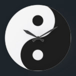 Yin Yang Clock Grote Klok<br><div class="desc">Yin Yang Clock</div>