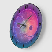 Yin Yang Clock Grote Klok (Hoek)