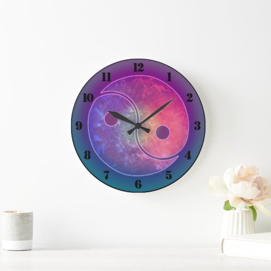 Yin Yang Clock Grote Klok (Huis)