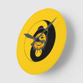 Yin Yang Clock Ronde Klok (Hoek)