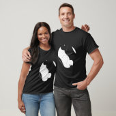 Yin Yang Cocker Spaniel Funny Dog Symbol Zen T- T-shirt (Unisex)