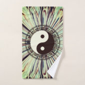 Yin Yang Color Splash Bad Handdoek (Handdoek)