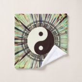 Yin Yang Color Splash Bad Handdoek (Wasdoekje)