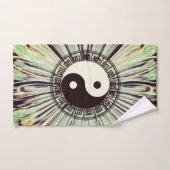 Yin Yang Color Splash Bad Handdoek (Handdoek)