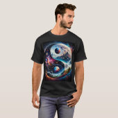 Yin Yang Cosmic Shirt (Voorkant volledig)