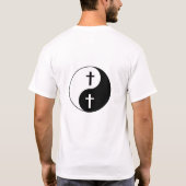 Yin Yang Cross Classic T-shirt (Achterkant)