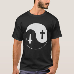 Yin Yang Cross T-shirt