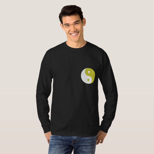 Yin Yang Dark T-Shirt (Voorkant volledig)