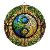 Yin Yang Dartboard Dartbord (Voorkant)