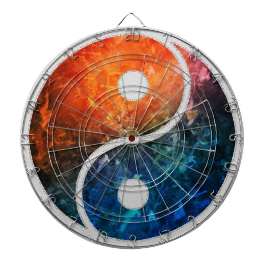 Yin Yang Dartbord (Voorkant)
