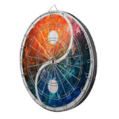 Yin Yang Dartbord (Voorkant Rechts)