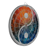 Yin Yang Dartbord (Voorkant Links)