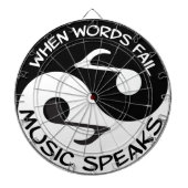 Yin yang dartbord (Voorkant)