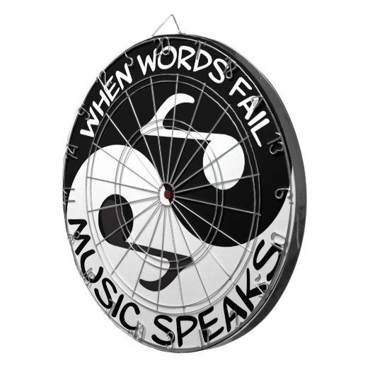 Yin yang dartbord (Voorkant Rechts)