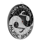 Yin yang dartbord (Voorkant Links)