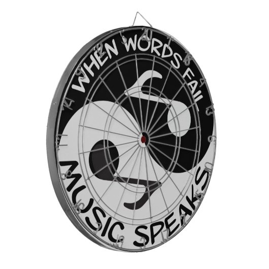 Yin yang dartbord (Voorkant Links)