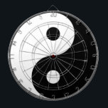 Yin Yang Dartbord<br><div class="desc">Design of the yin yang</div>