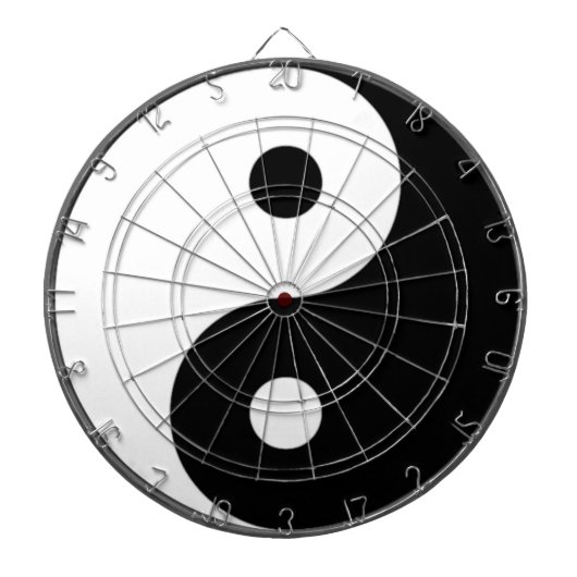 Yin Yang Dartbord (Voorkant)