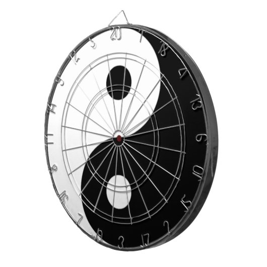 Yin Yang Dartbord (Voorkant Rechts)