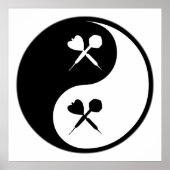 Yin Yang Darts Poster (Voorkant)