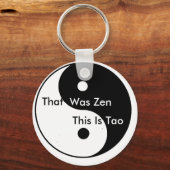Yin__Yang, dat was Zen, dit is Tao Sleutelhanger (Voorkant)