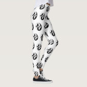 Yin Yang Dauphins Leggings (Rechts)