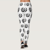 Yin Yang Dauphins Leggings (Achterkant)