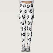 Yin Yang Dauphins Leggings (Voorkant)