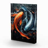 Yin & Yang: De dans van Koi Fotoblokken (Rechts)