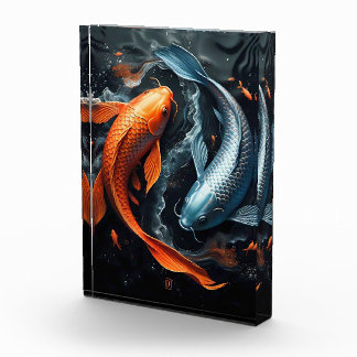 Yin & Yang: De dans van Koi Fotoblokken