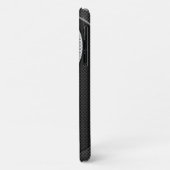 Yin Yang Design in Carbon Fibre Print Style Case-Mate iPhone Case (Achterkant/links)