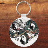 Yin Yang Design Sleutelhanger (Voorkant)