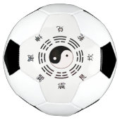 Yin Yang Design Voetbal (Gedraaid)