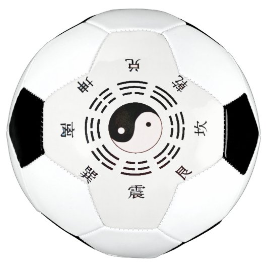 Yin Yang Design Voetbal (Gedraaid)