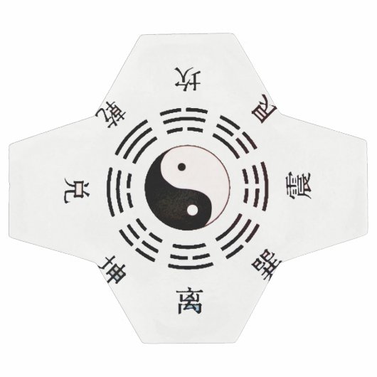 Yin Yang Design Voetbal (Enkel)